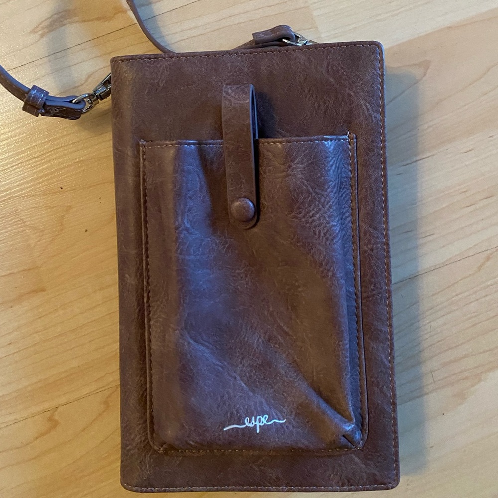 Purple Espe Vegan Crossbosy Bag